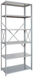Clipper Shelving Components pen Construction Sway Braces Sway braces provide stability for pen Type shelving They are furnished in sets of two braces to fasten to one back or side of a unit Hardware