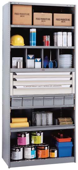 Heavy Duty Modular Drawers For 36" Wide Clipper Shelving Units vailable for " & " depths How To rder Modular Drawers For Shelving The easiest way to order Clipper Heavy Duty Modular Drawers is by