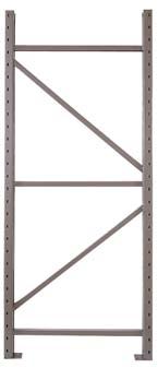 Rack Upright Frames are available in five load capacities letter code stamped into the face of the post indicates the frame type Depths of 30", 36", 42", 48", 54" and 60" are standard, but other