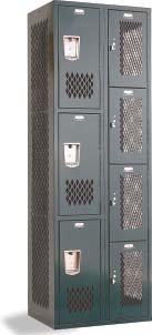on drawings NTE: Welded lockers have no legs or Channel Base unless they are ordered as an option Welded Locker Growth When you install an llwelded Locker group next to another llwelded