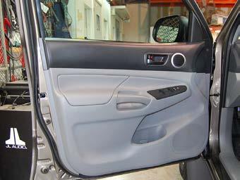Enjoy your new StealthMod System! Reinstall the door panel. STEP 50 Repeat Steps 33-49 for the passenger door.