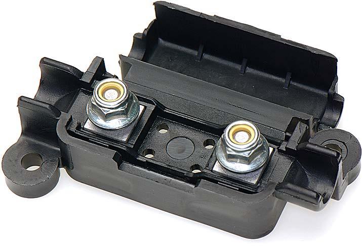 MIDI FUSE HOLDERS FH560 FH562 FH560 Individual fuse holder. Accepts midi fuses and strip fuses.