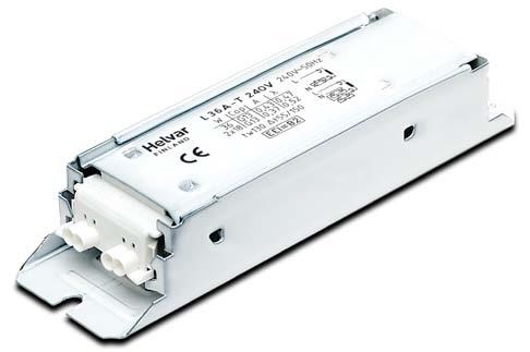 Offering 4 HELVAR's fluorescent ballast range offers products to all relevant energy efficiency classes.