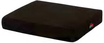 CUSHIONS Foam Wheelchair Cushion Item # 2664-3 Helps equalize pressure and reduce soreness Great for wheelchairs, transport chairs, or home and office seating comfort Made of High-Density Foam Black