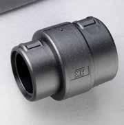 Hinged fittings xternal hinged joiner Hinged fittings xternal hinged elbow xternal Hinged Joiner One-piece joiner and elbow hinged fittings allow a variety of conduit size variations.