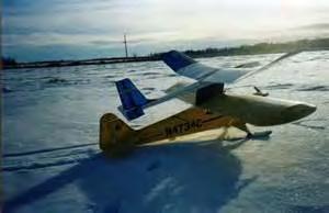 it means make sure that your plane is prepared for winter flying too! "Taxiing on ice and snow can cause your plane to go in unexpected directions.