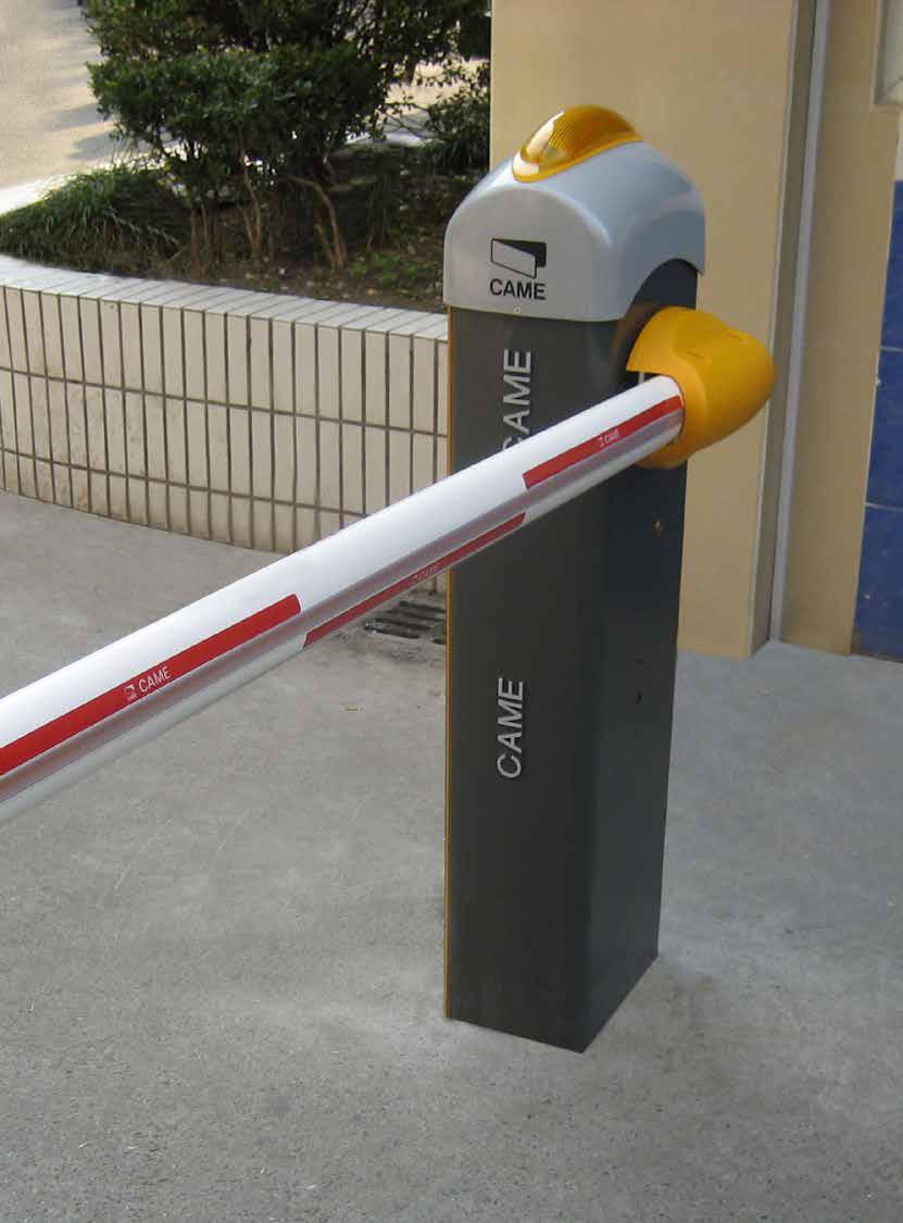 C RS CAME traffic barriers are a blend of design safety