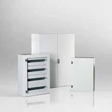 FUNCTIONALITY & STRENGTH: BOXES FOR VARIOUS SOLUTIONS STANDARD BOXES ST STP BOXES WITH SINGLE DOOR BOXES WITH DOUBLE DOOR BOXES WITH PLEXI DOOR WALL-MOUNTING BOXES More than 40 dimensions, 3 versions