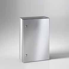 400 ECOMP8-1440X E COR WALL-MOUNTING BOXES Available with blank or plexi door Supply includes mounting plate Protection rating: IP66, Nema 4X (single door) Nema 12 (double or plexi door), IK10.