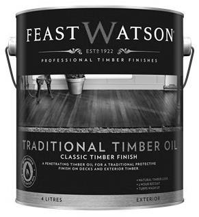 Traditional Timber Oil FOR ALL EXTERIOR TIMBER