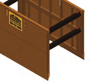 ) = Xtra-Light Single wall trench shield (with 4 in. sidewalls) 6 ft. high, 20 ft.