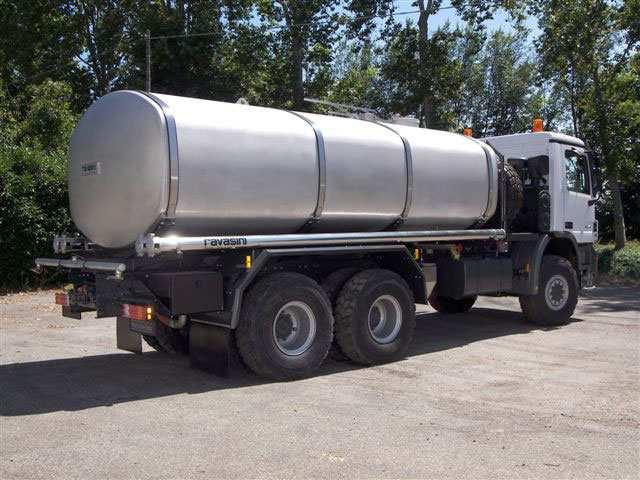 MERCEDES BENZ 3341-A ACTROS 6x6 with RAVASINI 20.000 ltr water tank - NEW pk id=me1810 Lack/Lackzusatz LA1 9147 arctic white Axle load distribution TS3 Weight variant 40.0 t (9.0/16.