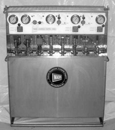 Figure 1-4. The Wachs topside control unit (TCU) has controls for up to four independent hydraulic circuits.