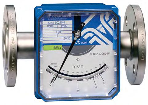 Metal tube flowmeters Variable area flowmeter for liquids, gases and steam Metallic or plastic tube with a robust construction Indication by
