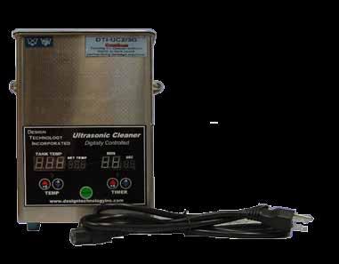 DTI-UC2/3G ULTRASONIC CLEANER Features: 2/3 Gal.