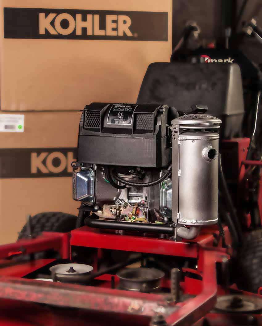Put real POWER in your re-powers with KOHLER CONFIDANT $732.00 RECOIL $812.00 ELECTRIC PA-ZT720-3016 21 HP Cast-Iron cylinder liners 15A Unregulated charging Recoil starter 1 x 3.