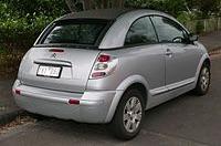 It was a four seat convertible hatchback in the Cabrio coach form, which has a roof with five possible