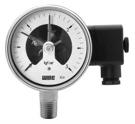 EURO GAUGE ELECTRICAL CONTACTS PRESSURE GAUGE MODEL : P52(H), P522(H/L), P523(L), P524(H/HH), P525(L/LL) PD05-02 SERVICE INTENDED The P520 Series designed for local reading of measured pressure and