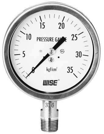 INDUSTRIAL PRESSURE GAUGE MODEL : P220 SERIES PD02-0 SERVICE INTENDED The P220 Series are suitable for corrosive environment.