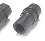 ERGO-DRIVE FASTENER TOOS ERGO-DRIVE SOCKETS ERGO-DRIVE EXTENSIONS (6PT) ØD1 TYPE A D1 D1 D2 D2 PART NO EX MM IN MM IN MM IN 3/8 Square Drive A31/4EDS 1/4 10 0.39 19 0.75 44 1.73 A31/2EDS 1/2 20 0.