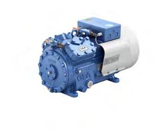 Introduction 5 HA (air-cooled) The GEA HA range of semi-hermetic compressors has been specially engineered for low temperature applications.