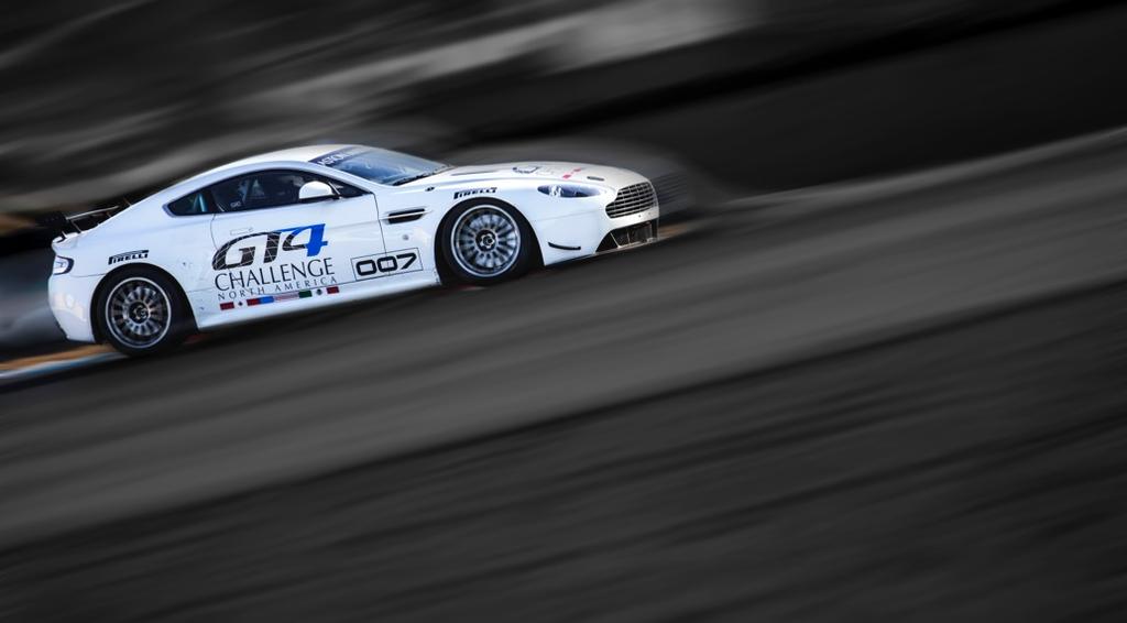 Aston Martin GT4 Challenge of North America The Aston Martin GT4 Challenge of North America is an incredible series in these exciting cars for the gentleman racer at truly iconic tracks in North