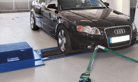ROLLER FUNCTION DYNAMOMETER FOR PASSENGER VEHICLES UP TO 2.7 T / TRUCKS UP TO 5.