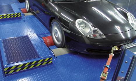 ROLLER PERFORMANCE DYNAMOMETER FOR PASSENGER VEHICLES MODEL: LPS 3000 / R100 Description The function and performance dynamometer LPS 3000/R100 for passenger vehicles does not leave anything to be