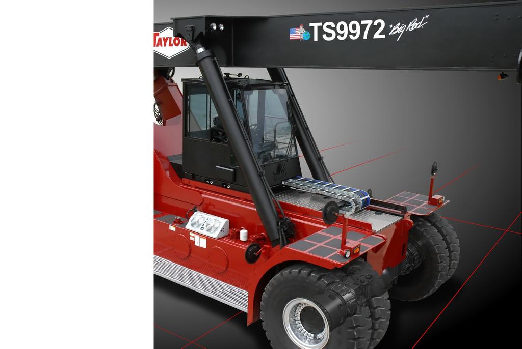 Maintenance is vital to any machine s life. This is why the TS-9972 is designed to make it as easy as possible to perform the daily checks from the ground.