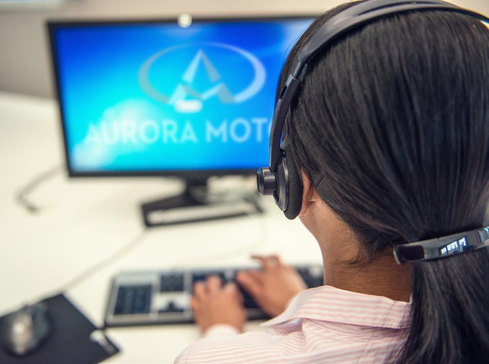 CUSTOMER SERVICE AND SUPPORT Our Customer Support Guarantee Your business relies on Aurora Motors, and our Customer Support Services Team is here to help you with responsive and quick help.