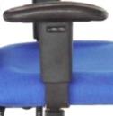 Suitable for medium use Adjustable arms for IC07BL & IC07BK computer chairs.