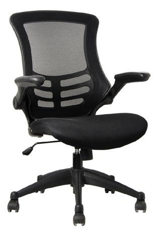 Manual Back Height Adjustment Fr Foam & Fabric Mesh Op Chair Colours Royal Blue And Jet Black 640mm Diameter 5 Star Base Twin