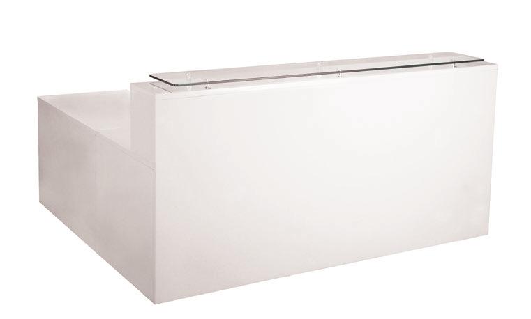 Handed NCT1160 2400 x 1600 Reception Counter With Universal Legs Allowing The Units To