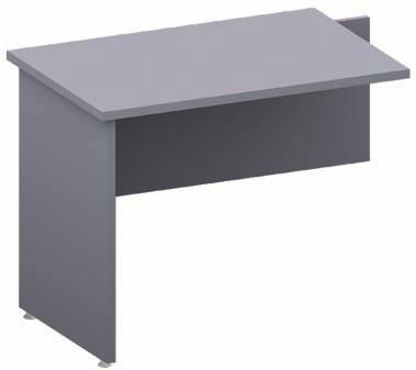DESKS Tops and sides 25mm, easy accessible levelling feet.