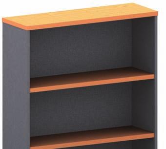 OPEN STORAGE 25mm adjustable shelves, easy accessible