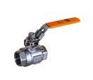 Carbon steel & stainless steel ball valves 1 piece body 97/23/EC Directive N 0035 - Risk category III / module H - PTFE seats - Reduced bore - Locking device - PS: 40 bar - TS: -20 C/+180 C.
