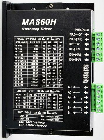 Motor Driver Converts signal from controller to motor pulses MA860H Driver Control