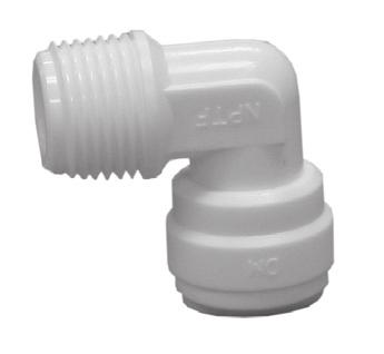 Push On Fittings Tee & Reducing Tee CTS x CTS x CTS Elbow CTS x MIP C76863 1/4 400/1600 C76864 3/8 x