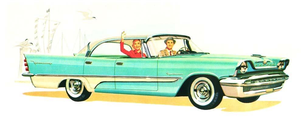 CAR IMAGES Continued The 1957 DeSoto FireSweep Sportsman 4-door Hardtop sold
