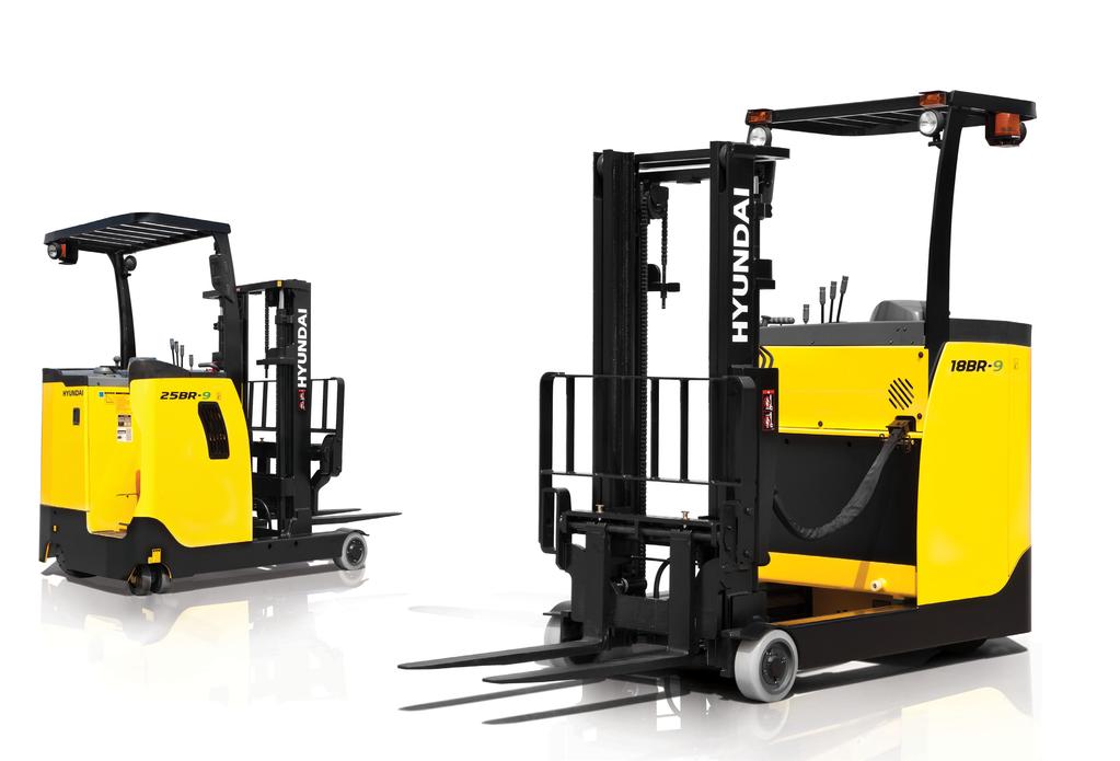 Your satisfaction is our priority! Hyundai introduces a new line of 9-series battery fork trucks.