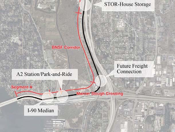East Main Station and Portal Locations considered for the East Main Station included the Red Lion Hotel and the Sheraton Hotel Site. Options were considered to avoid full takings of the hotels.