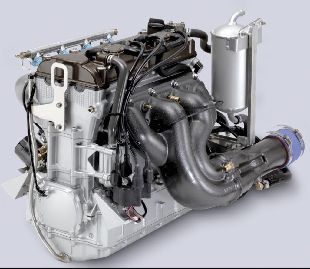 KEY FEATURES Engine * DOHC, 16-valve, fuel-injected, in-line Four engine displaces 1,498 cc and has a bore/ stroke ratio of 83 x 69.2 mm. Compression is 10.6:1.