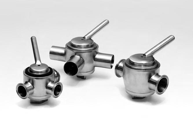 Top-Flo 3A Plug Valves Plug valves are excellent sanitary devices with minimal pressure drops.