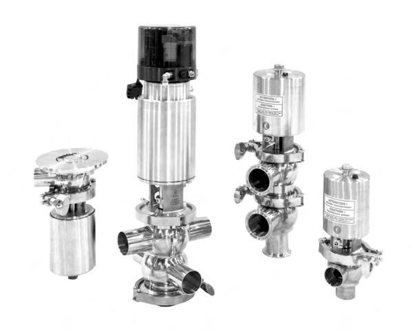 Top-Flo Automated Flow Control Valves DCX3 - DCX4 shut off and divert valves General Characteristics High tech and sturdy air operated valve, with a floating plug seal, meeting stringent use criteria.