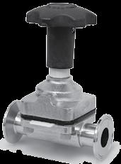 Top-Flo Hygienic Diaphragm Valves Top-Flo diaphragm valves are worthy of a category all its own.