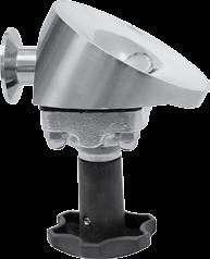 Sizes available 1-1/2" to 6" BioFlo II Compact The BioFlo II Compact valve body is specifically designed for the
