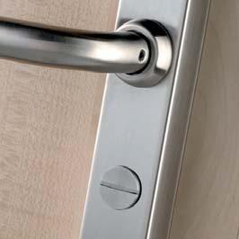 Many of the lever handles have been designed to meet the latest DDA (Disability Discrimination Act) requirements, ensuring they are simple and easy to operate. 12.