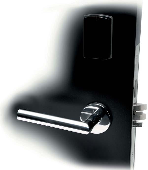 AElement the stylised RFID lock for integration AElement EURO version The AElement EURO version is specially designed to fit on most Euro DIN 18250 profile doors.