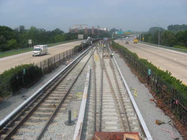 Section B Owings Mills Extension Section "B" of the Baltimore Metro is a 6-mile (9.