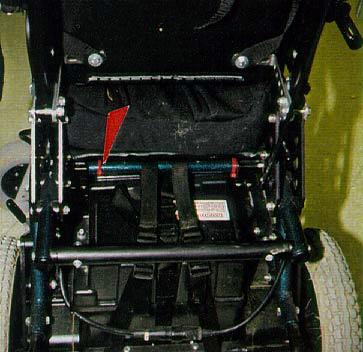 1 2 Powered Bases: a rear view seat inserts may need to be modified to allow hook